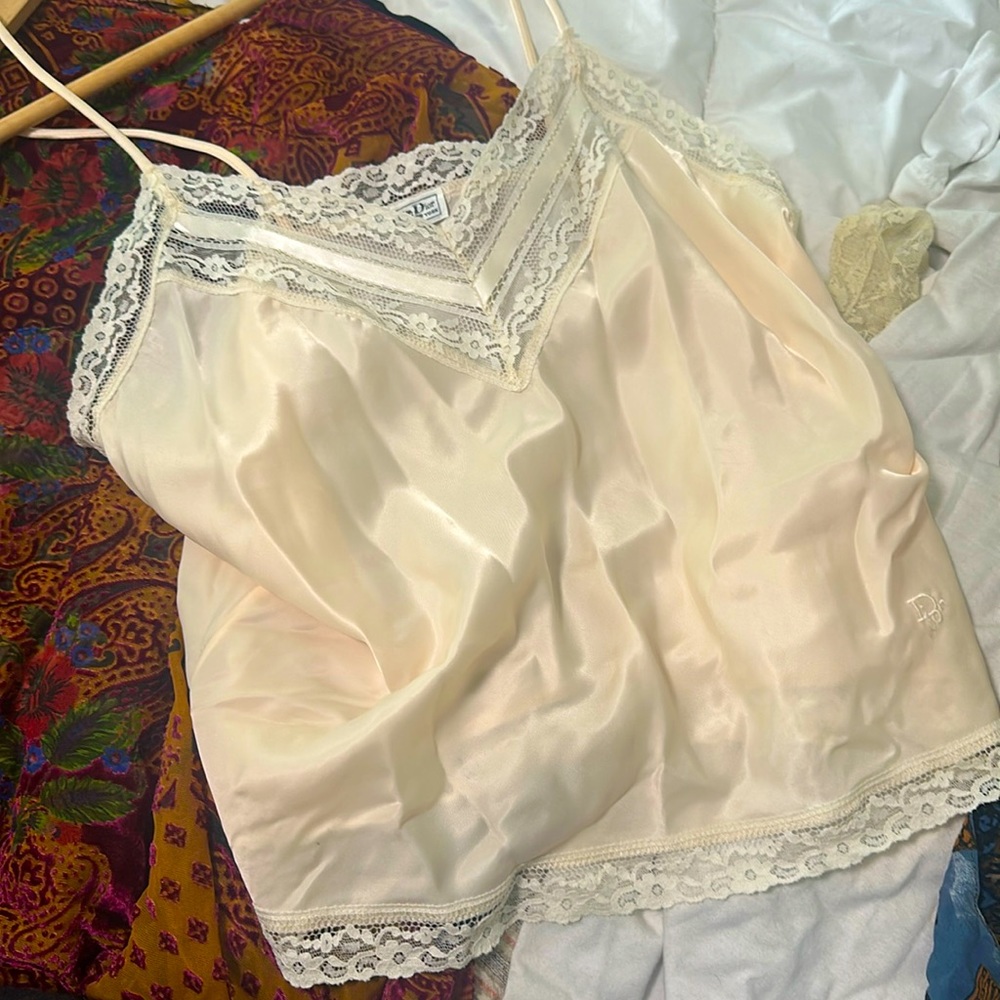 Authentic Christian Dior silky top gorgeous perfect condition !